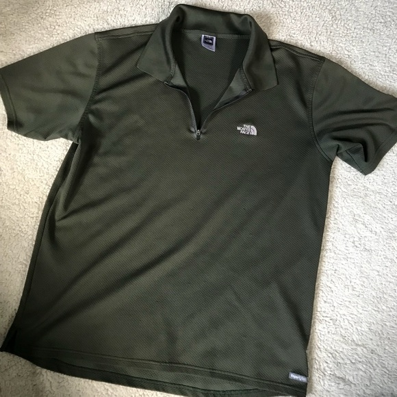 North Face Vapor Wick 4 Zip Shirt Mens 
